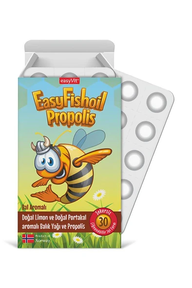 EasyVit Easyfishoil Propolis Omega 3 30 Tablet