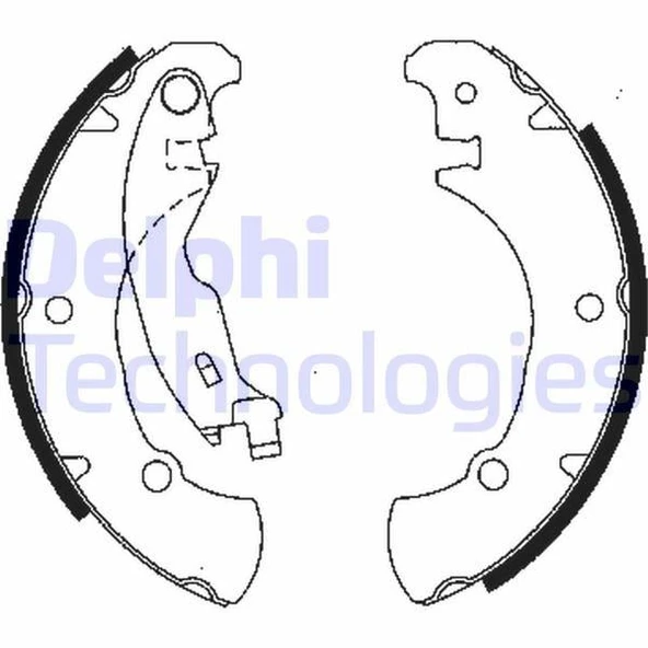 ARKA PABUÇ BALATA BRAVO BRAVA 1.2 1.6 1.8 1.9JTD 95-01 MAREA 1.4 1.6 1.8 1.9JTD 96-02