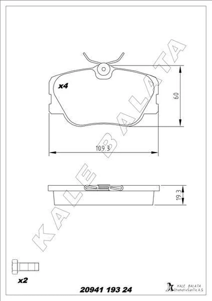 BALATA ÖN CAPRI II.III-ESCORD II-GRANADA-TAUNUS 72-87 20491 151 04 ANS KD13