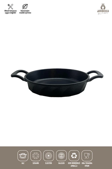 Vento Yanmaz Yapışmaz Titanyum Kaplama Sahan Omlet Tava 20 cm - 2