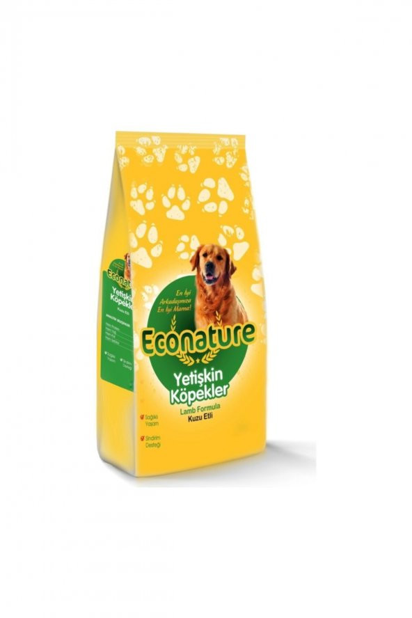 Econature Yetişkin Köpek Maması 5 Kg Dökme Mama Şeffaf paket + dostluk mama hediyeli