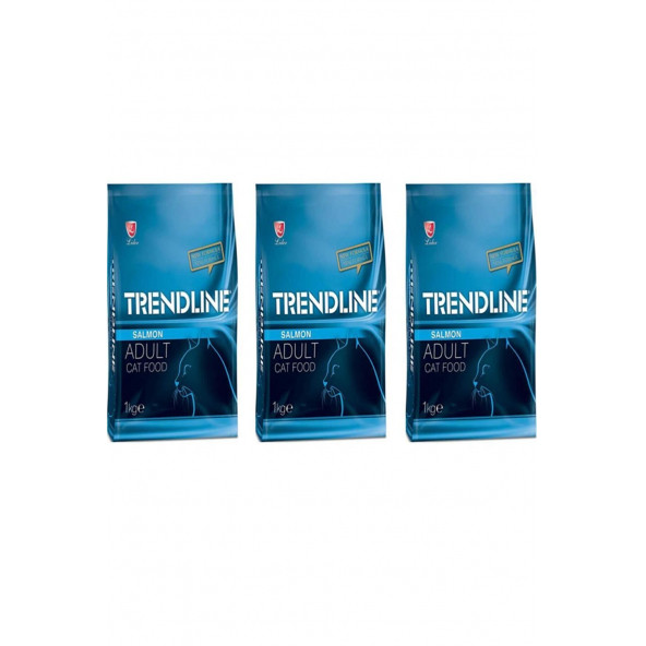 TRENTLİNE Somunlu Yetişkin Kedi Maması 1 Kg x 3 Adet