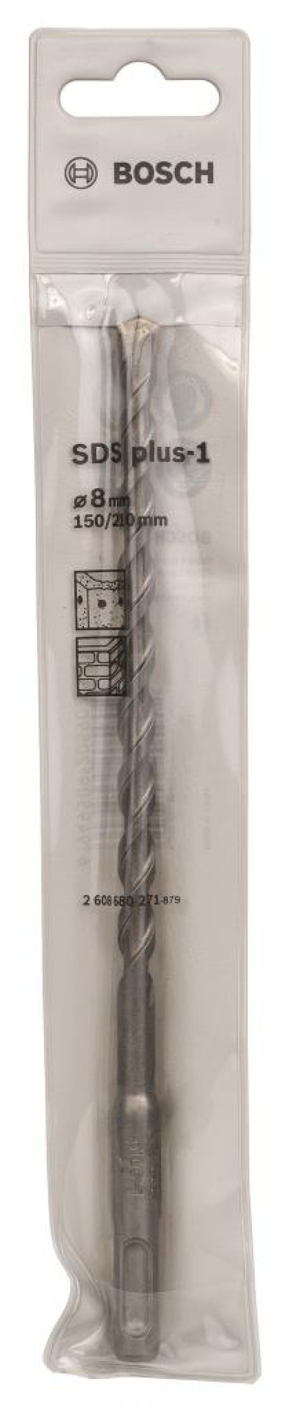 Bosch - Plus-1 Serisi, SDS-plus Kırıcı Delici Matkap Ucu 8210 mm - 4