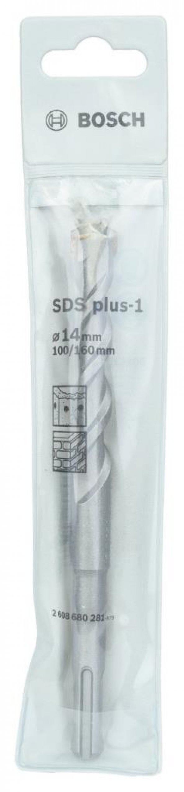 Bosch - Plus-1 Serisi, SDS-plus Kırıcı Delici Matkap Ucu 14*160 mm - 2