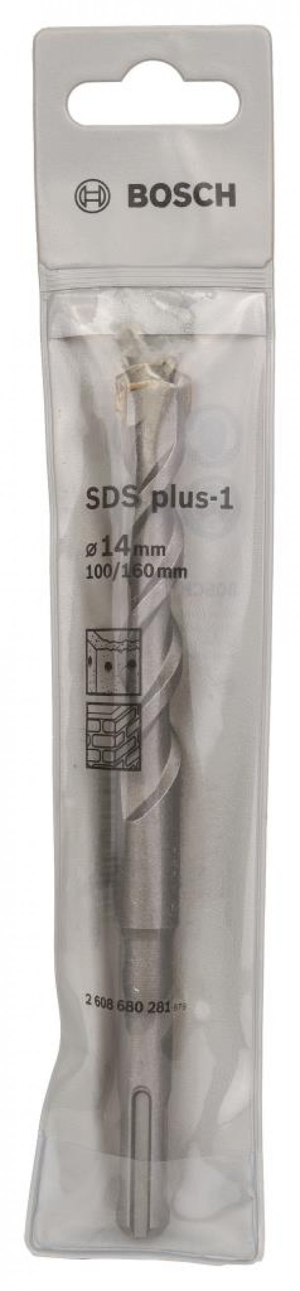 Bosch - Plus-1 Serisi, SDS-plus Kırıcı Delici Matkap Ucu 14*160 mm - 4