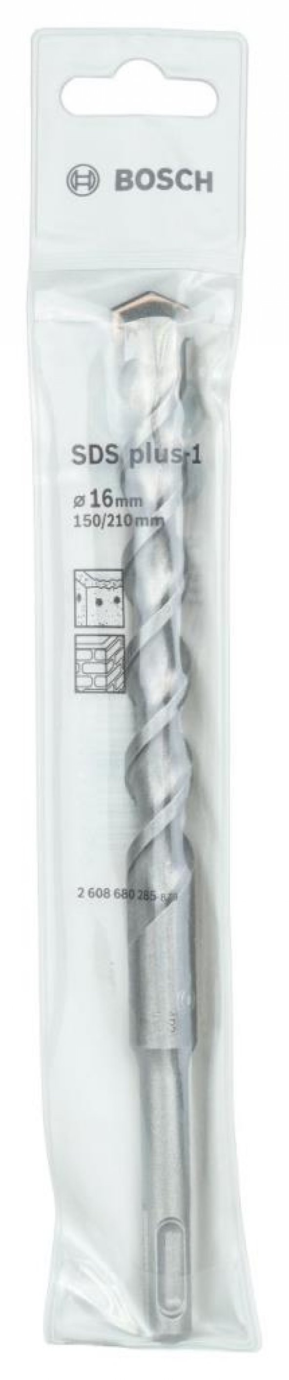 Bosch - Plus-1 Serisi, SDS-plus Kırıcı Delici Matkap Ucu 16*210 mm - 2