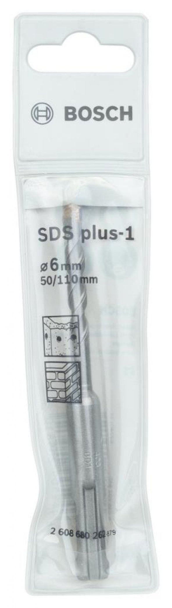 Bosch - Plus-1 Serisi, SDS-plus Kırıcı Delici Matkap Ucu 6*110 mm - 2