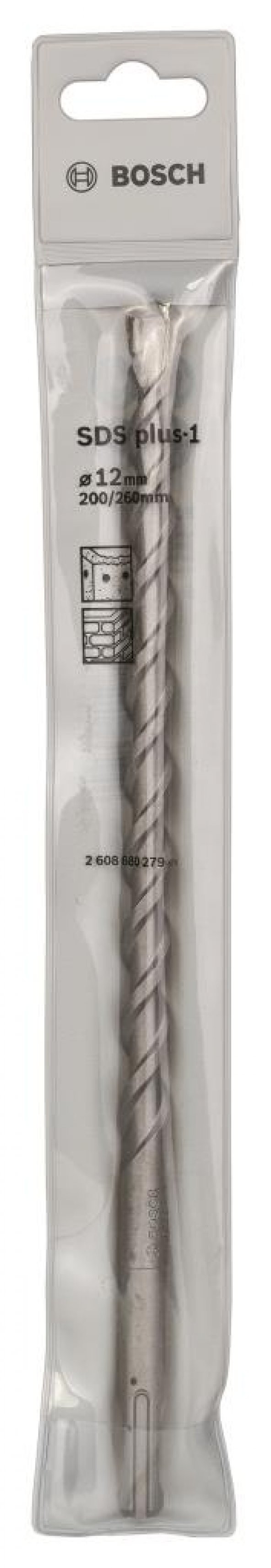 Bosch - Plus-1 Serisi, SDS-plus Kırıcı Delici Matkap Ucu 12*260 mm - 4