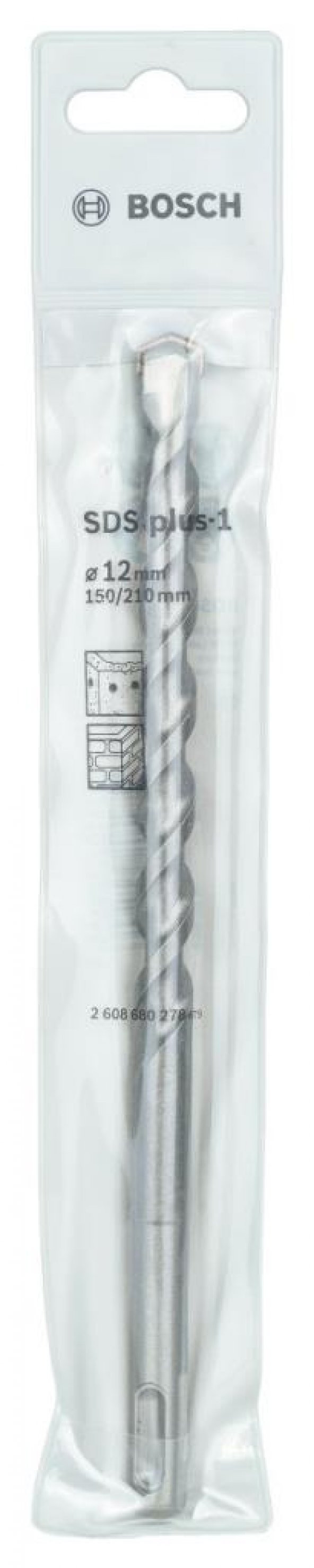 Bosch - Plus-1 Serisi, SDS-plus Kırıcı Delici Matkap Ucu 12*210 mm - 2