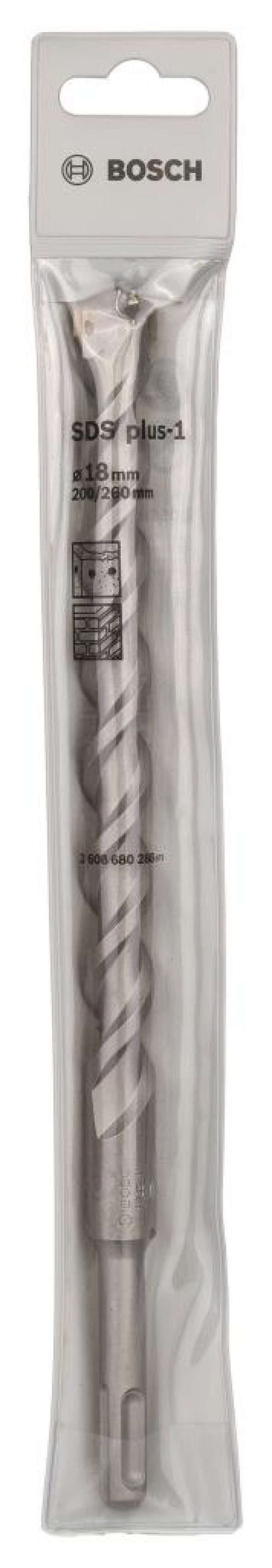 Bosch - Plus-1 Serisi, SDS-plus Kırıcı Delici Matkap Ucu 18*260 mm - 6