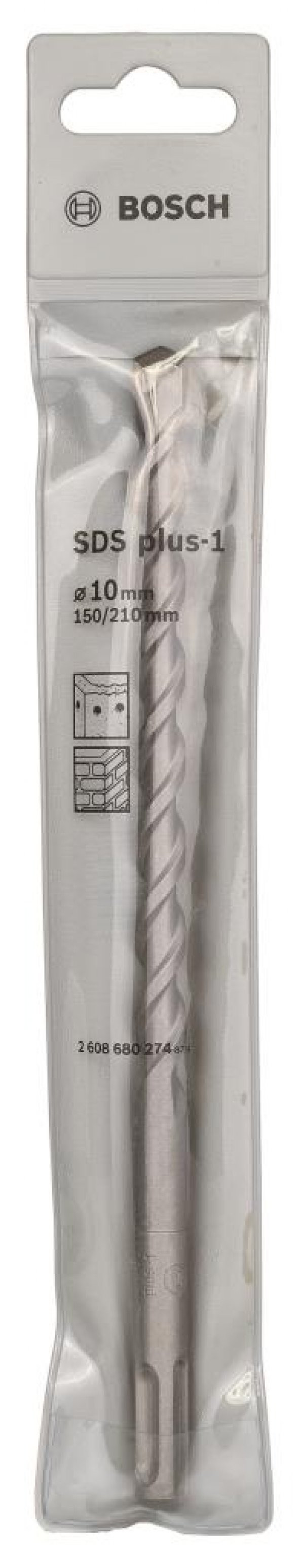 Bosch - Plus-1 Serisi, SDS-plus Kırıcı Delici Matkap Ucu 10*210 mm - 6