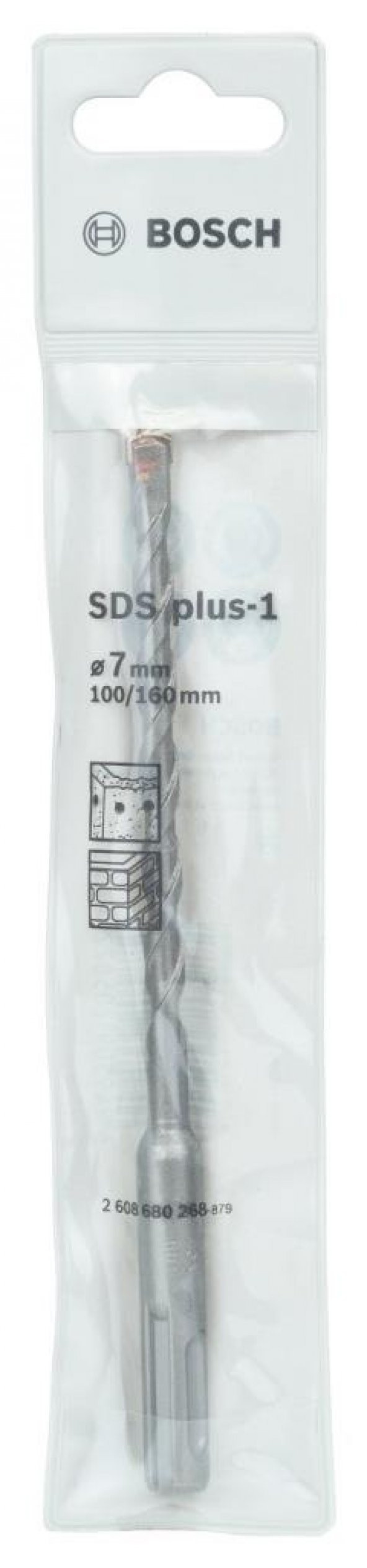 Bosch - Plus-1 Serisi, SDS-plus Kırıcı Delici Matkap Ucu 7*160 mm - 2