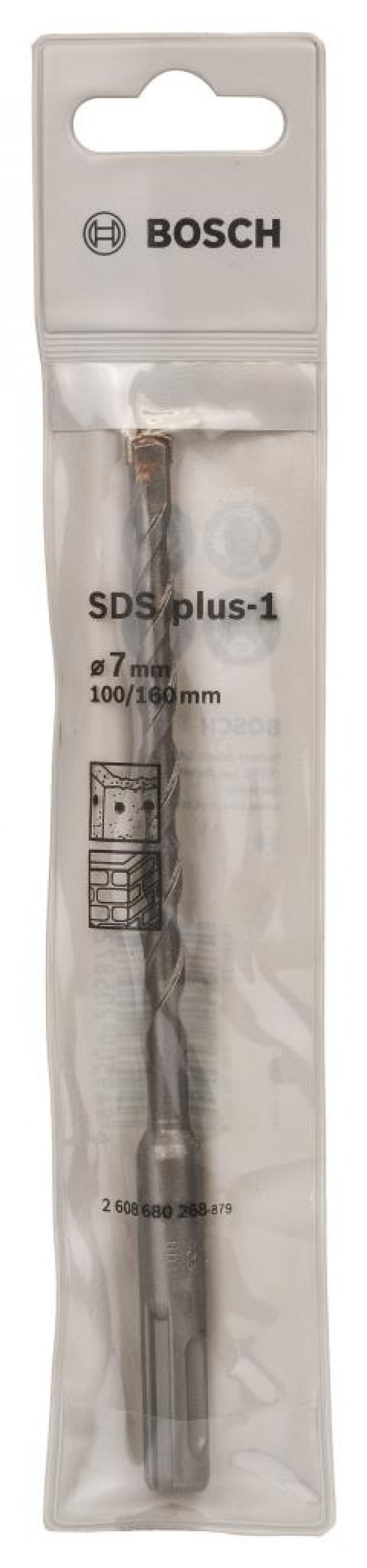 Bosch - Plus-1 Serisi, SDS-plus Kırıcı Delici Matkap Ucu 7*160 mm - 6