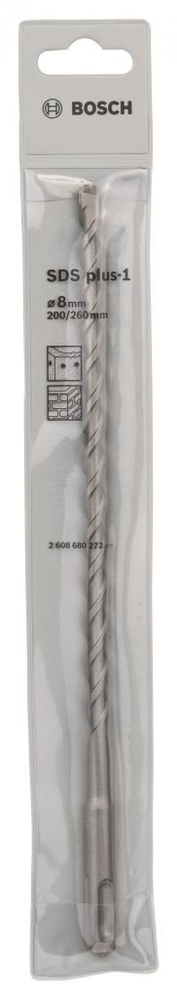 Bosch - Plus-1 Serisi, SDS-plus Kırıcı Delici Matkap Ucu 8260 mm - 4