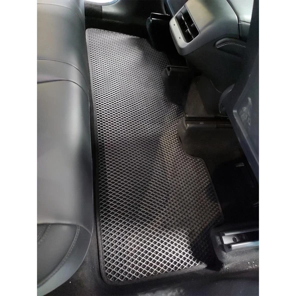 Bod Tesla Model Y 3D Havuzlu Paspas Yeni Nesil 2020-Sonrası Siyah - 5