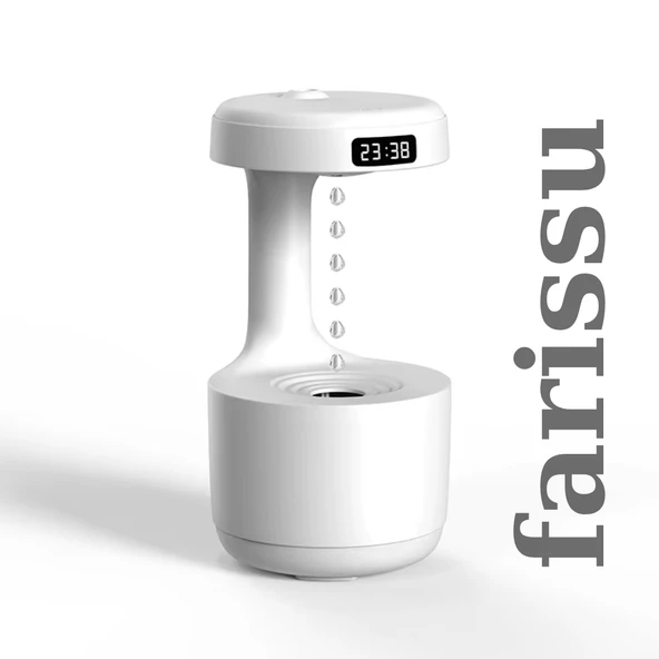 Anti-yerçekimi Su Damlası Gece Lambalı Ultrasonik Aroma Difüzör ve Hava Nemlendirici