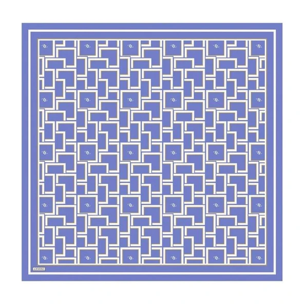 Armine E24YA9132D0280 Dj Saf İpek Eşarp 9132D (T) - Resim 2