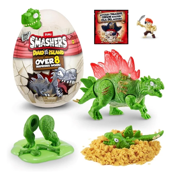 Smashers Mini Dino Sürpriz Stegosaurus
