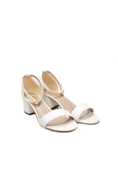 Papuçcity Hco 03240 5 Cm Topuklu Tek Bant Kadın Sandalet Ayakkabı - 2