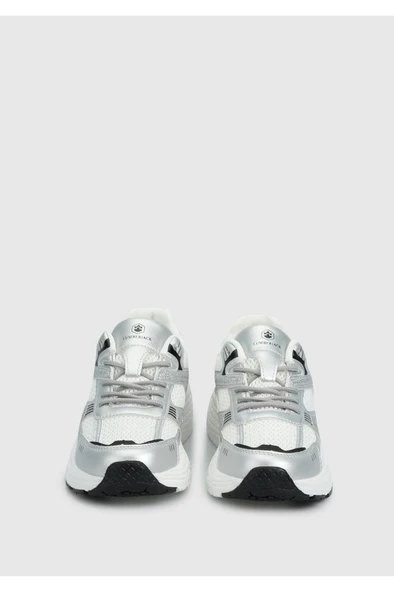Lumberjack PENTAGON 5FX 101939240 Kadın Spor Ayakkabı Beyaz Gümüş 36-40 - Resim 3