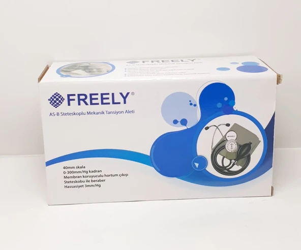 Freely Stetoskoplu Mekanik Tansiyon Aleti Kancalı Manşonlu - 3