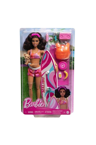 Barbie Sörf Yapıyor Oyun Seti HPL69 - 7