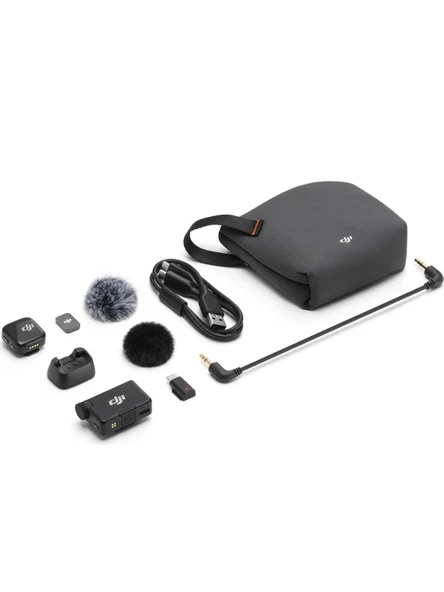 DJI Mic Mini (1TX + 1RX) Kablosuz Mikrofon (Resmi Distribütör Garantili) - 3