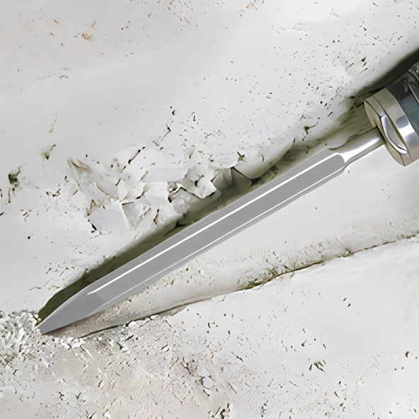 Matkap Uyumlu Sds Plus Murç Uç Kırıcı Keski Beton Kaya Taş Maden Delici Hilti Ucu 14 cm 25 cm 250 mm - 3