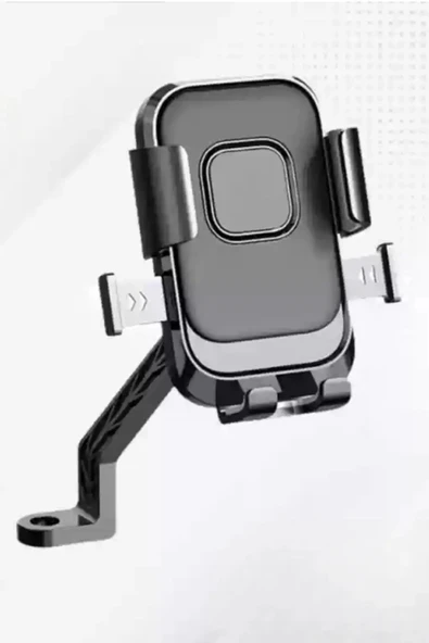 360 Derece Dikiz Aynası Versiyonu Telefon Tutucu Motor,Motosiklet,Bisiklet ,Scooter  Uyumlu - 7