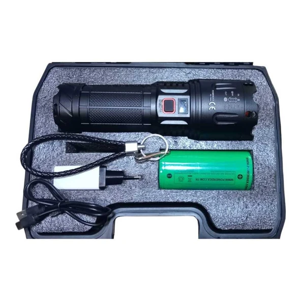 Powerdex PD-15000 70 Watt Zoomlu Profesyonel Avcı El Feneri - 4