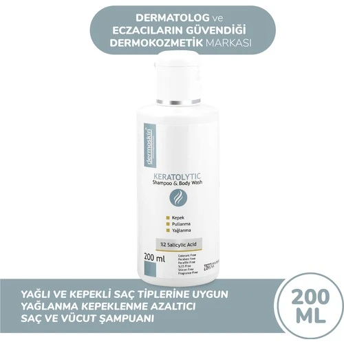 Dermoskın Keratolytıc Shampoo & Body Wash