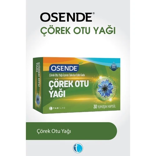 Osende Corekotu Yagı 30 Kapsul