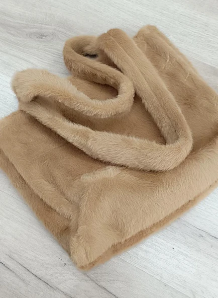 Çanta Peluş Capybara Sevimli Ayı Kol Çantası - 3