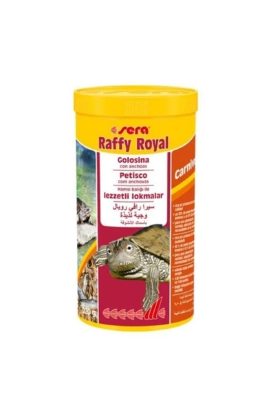 Sera Raffy Royal Nature Kaplumbağa Yemi 1000ml