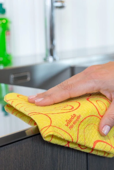 Vileda 3 Lü %30 Mikrofiberli Mutfak Bezi - Resim 2