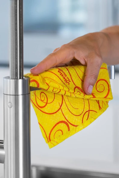 Vileda 3 Lü %30 Mikrofiberli Mutfak Bezi - Resim 3