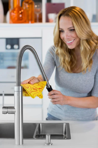 Vileda 3 Lü %30 Mikrofiberli Mutfak Bezi - Resim 4