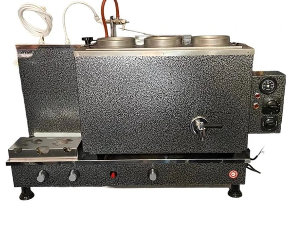 Demsu Plus 3 Demlikli Chromat Turbo Elektrik+Gazlı Full Otomatik Çay Kazanı