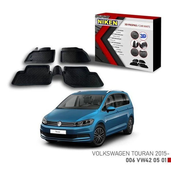 3D PASPAS VW TOURAN 2015- ürün görseli 1