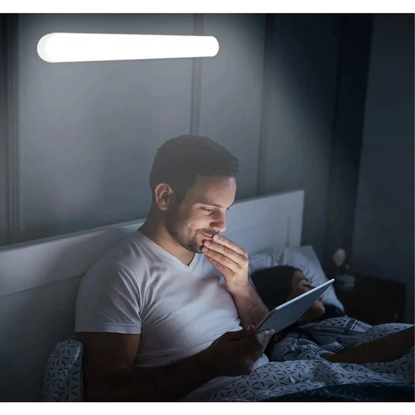 Cata CT-5249 Martı 6W USB Şarjlı LED Aplik Dokunmatik Dimmerli Mıknatıslı Kablosuz Lamba 3 Renk Ayarlı (3000K–4000K–6500K) Mutfak ve Dolap Işığı - 2