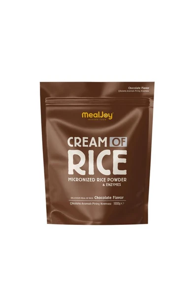 Mealjoy Cream Of Rıce Çikolata 1000g Pirinç Kreması 20 Servis