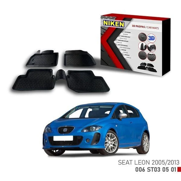 3D PASPAS SEAT LEON 2005-2013 ürün görseli 1