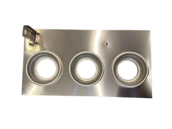 Krom 3 Demlikli Çay Kazanı Üst Kapağı ürün görseli 1