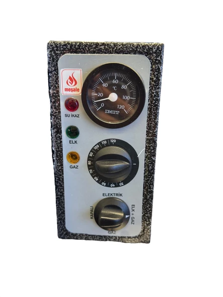 Meşale 1-2-3 Demlikli Chromat Analog Full Otomatik Çay Kazanı Kutusu