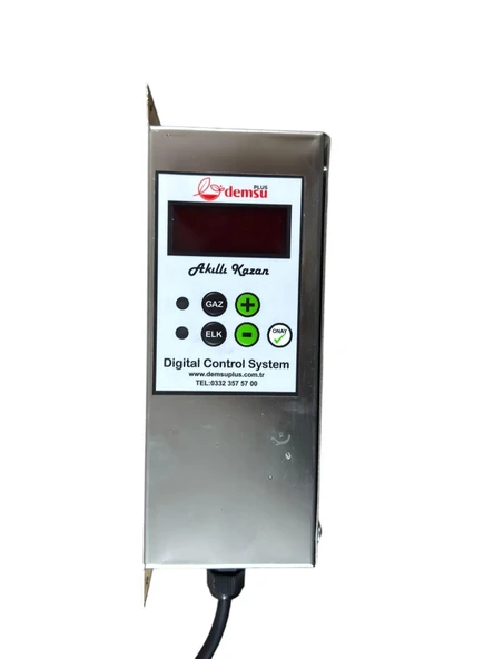 Demsu İnox Akıllı Full Otomatik Çay Kazanı Kutusu