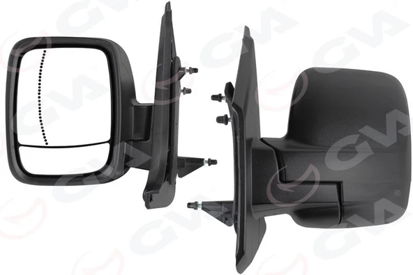 DIŞ DİKİZ AYNASI SOL VIVARO-TRAFIC-TALENTO 14-18 MEKANİK DESENLİ ASFERİK ürün görseli 1