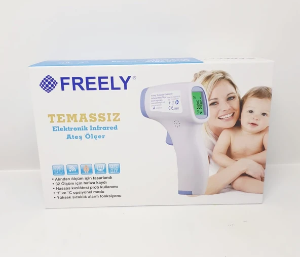FREELY TEMASSIZ ELEKTRONİK İNFRARED ATEŞ ÖLÇER - 2