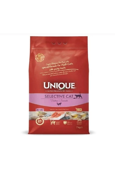 Unique Selective Cat Kedi Maması Somonlu 7kg ürün görseli 1