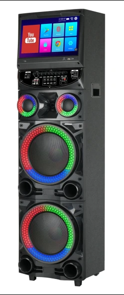 Gedi-G GD-1415 12'' Android Bluetooth 4K LED Ekranlı Karaoke Speaker