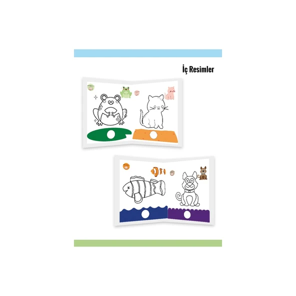 İlk Boyama Kitabım Hayvanlar - Feyyaz Ulaş - 3